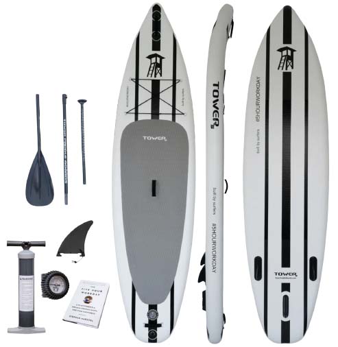 Tower paddle shop board fin